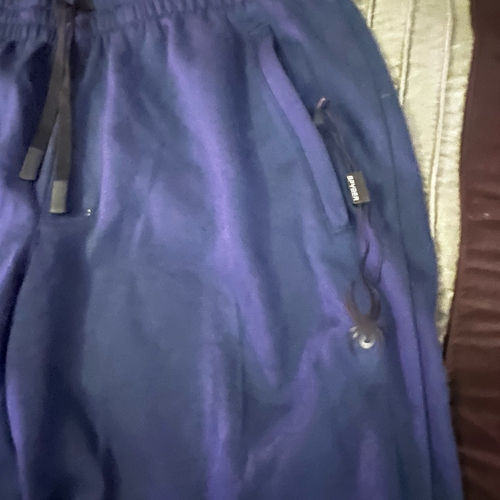 Spyder Navy Active Performance Sweat Pants - Mens Medium
